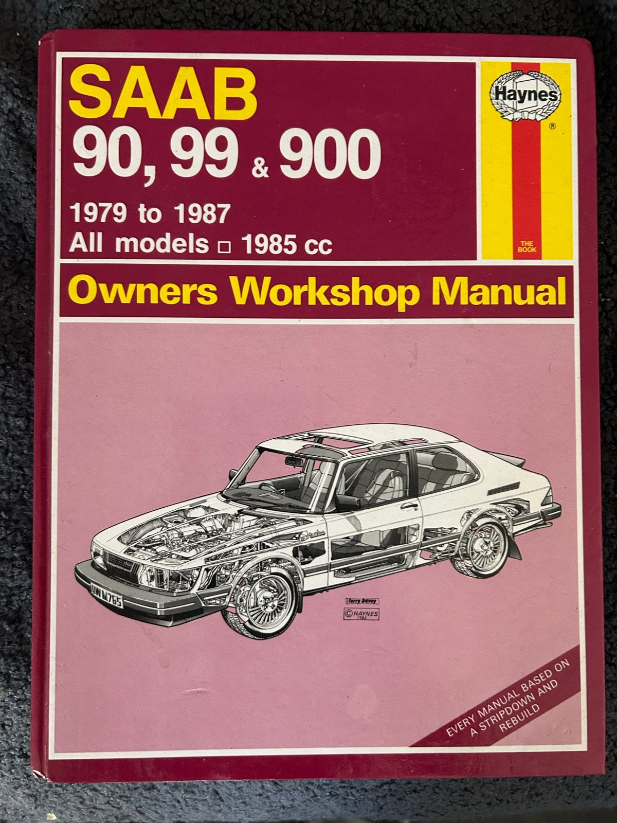 Haynes Werkplaatshandboek Saab 90, 99 & 900 (1979-1987), Auto diversen, Handleidingen en Instructieboekjes, Ophalen of Verzenden
