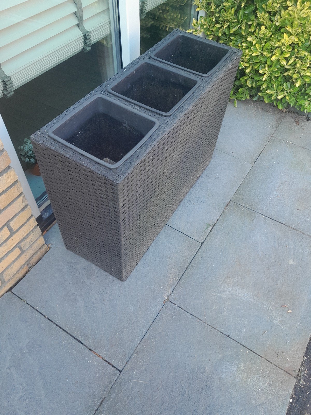 Plantenbak buiten, Ophalen, Rond, Kunststof, Minder dan 30 cm