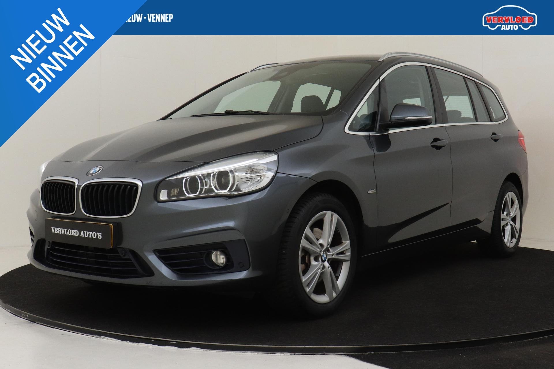 BMW 2-serie Gran Tourer 218I 7P. HIGH EXECUTIVE -HIFI|LEDER|, 136 pk, Gebruikt, 2-Serie Gran Tourer, 7 stoelen