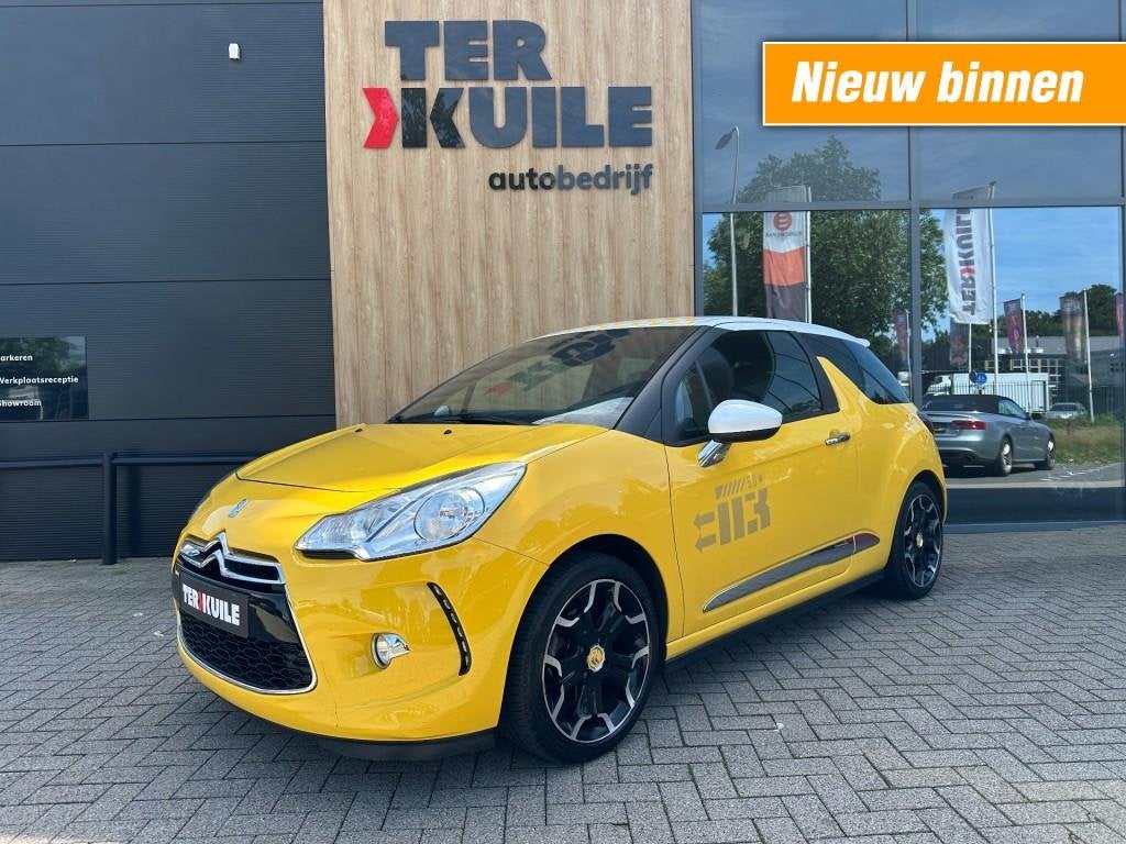 Citroen DS3 1.6 THP Sport Chic / 1e eig. / dealer ond., Auto's, Citroën, Euro 5, Gebruikt, 49 €/maand, Leder