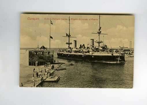 scheepvaart-foto-MARINE-CURACAO, Ophalen of Verzenden, 1940 tot 1960, Duitsland