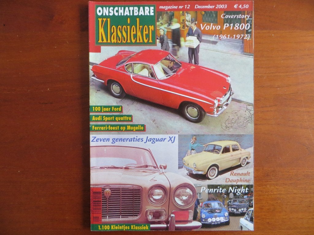 Onschatbare Klassieker 12 2003 Volvo P1800 (1961-1972), Ophalen of Verzenden, Nieuw, Volvo