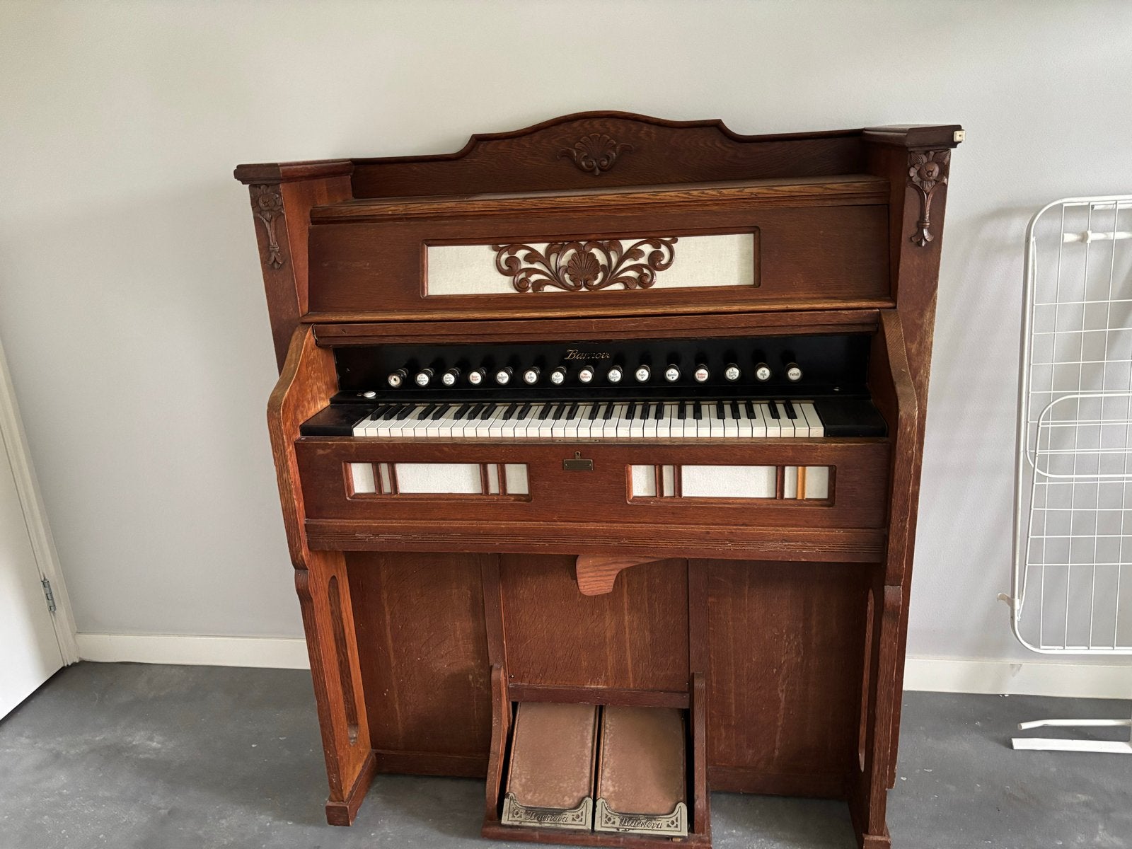 Antiek Traporgel / Harmonium - Decoratief en Functioneel, Muziek en Instrumenten, Ophalen of Verzenden, Gebruikt, 1 klavier, Harmonium