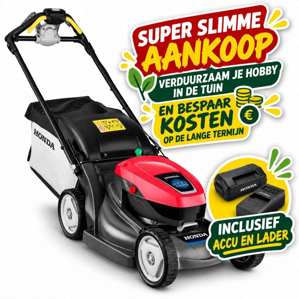 HONDA HRX 476 XB Accu Grasmaaier met 1 x 9 ah accu en lader, Tuin en Terras, Ophalen, Cirkelmaaier, Honda, Nieuw