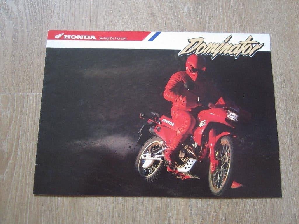 Honda Dominator NX 650 brochure folder 1988 ?, Ophalen of Verzenden, Honda
