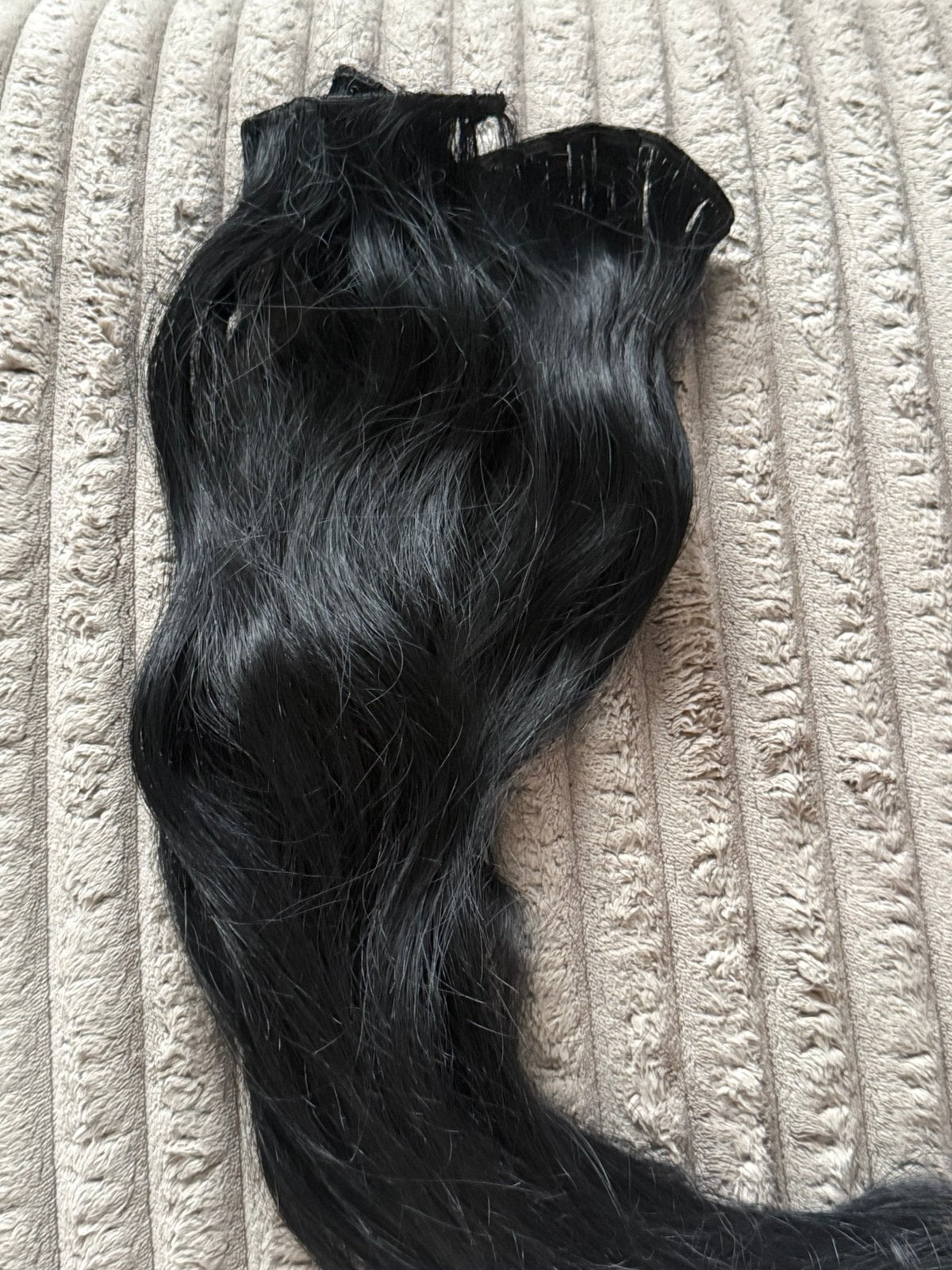 Mongolian russian hair 50 cm 100gram, Sieraden, Tassen en Uiterlijk, Uiterlijk | Haarverzorging, Ophalen of Verzenden, Zo goed als nieuw