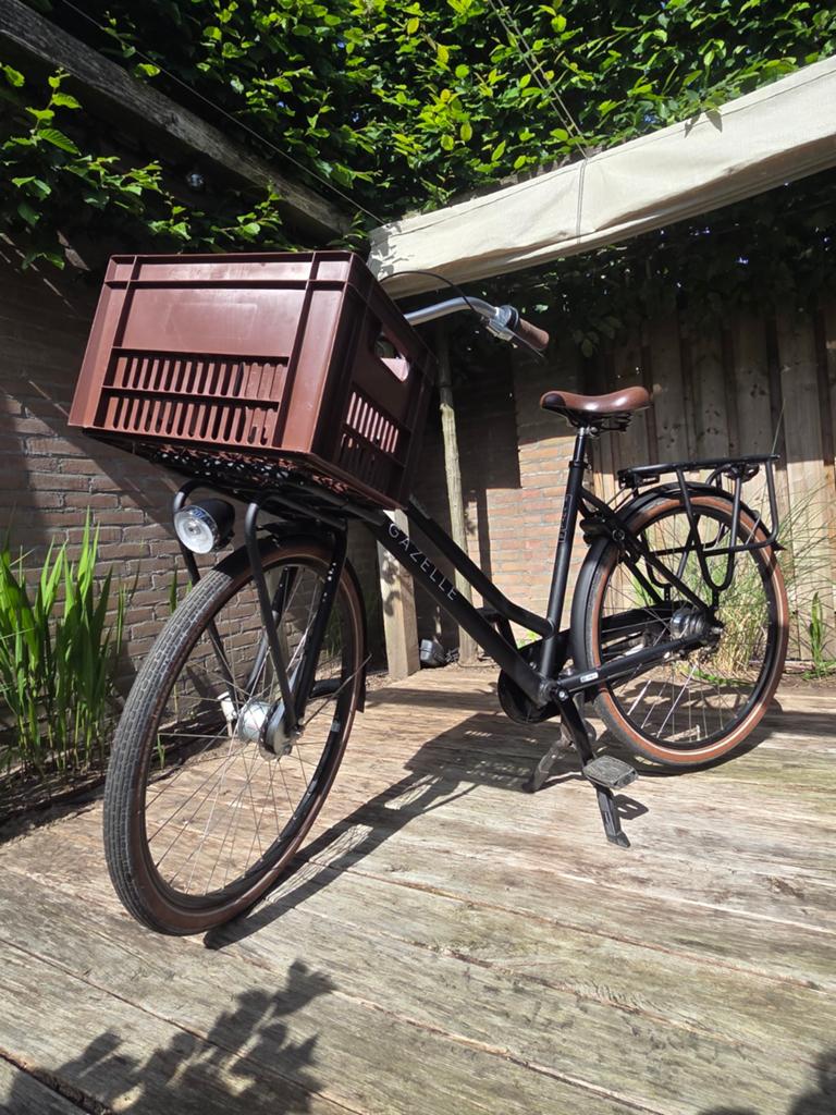 Gazelle HeavyDutyNL transportfiets 7 versn. Zeer goede staat, Ophalen, Versnellingen, 56 cm of meer, Schijfrem
