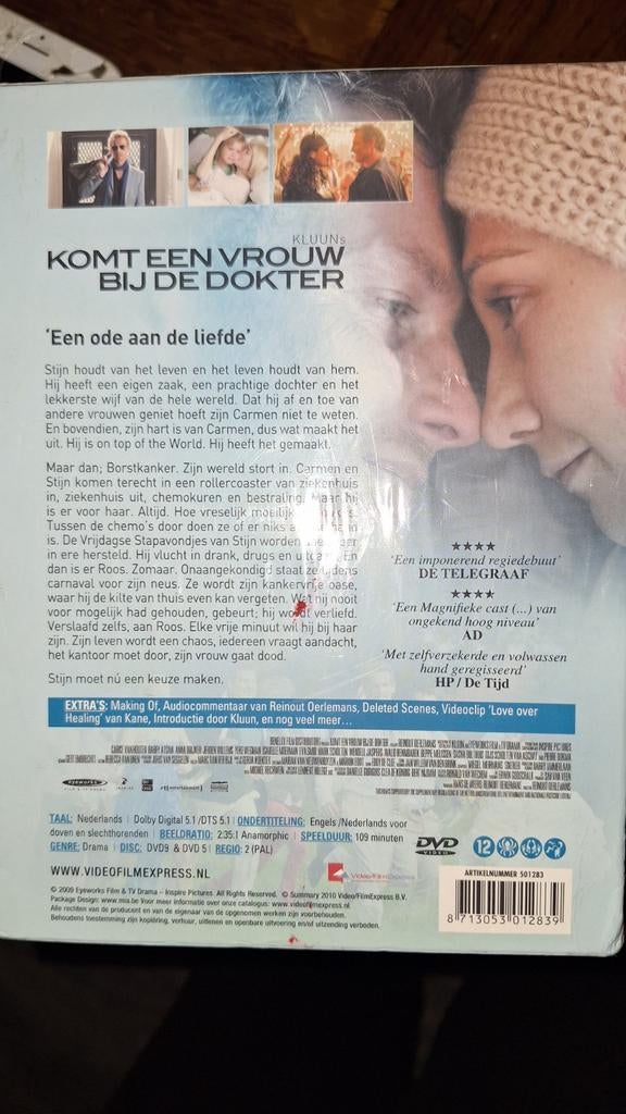 Dvd komt een vrouw bij de dokter. Nieuw in plastic  gratis a, Ophalen, Nieuw