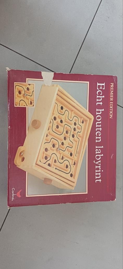 Houten doolhof, Verzamelen, Ophalen of Verzenden, Zo goed als nieuw