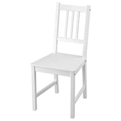 4 Wit Ikea Pinntorp Stoelen, Ophalen, Zo goed als nieuw, Wit, Twee