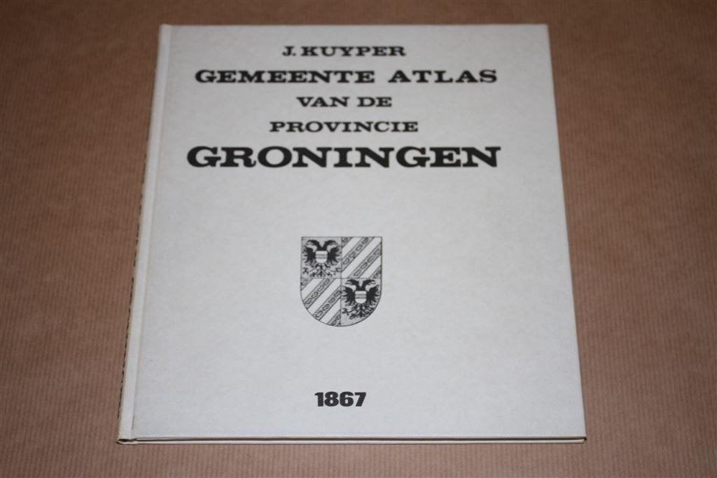 Gemeente-atlas v/d Provincie Groningen - J. Kuyper, Boeken, Gelezen, Ophalen of Verzenden, Landkaart, 1800 tot 2000