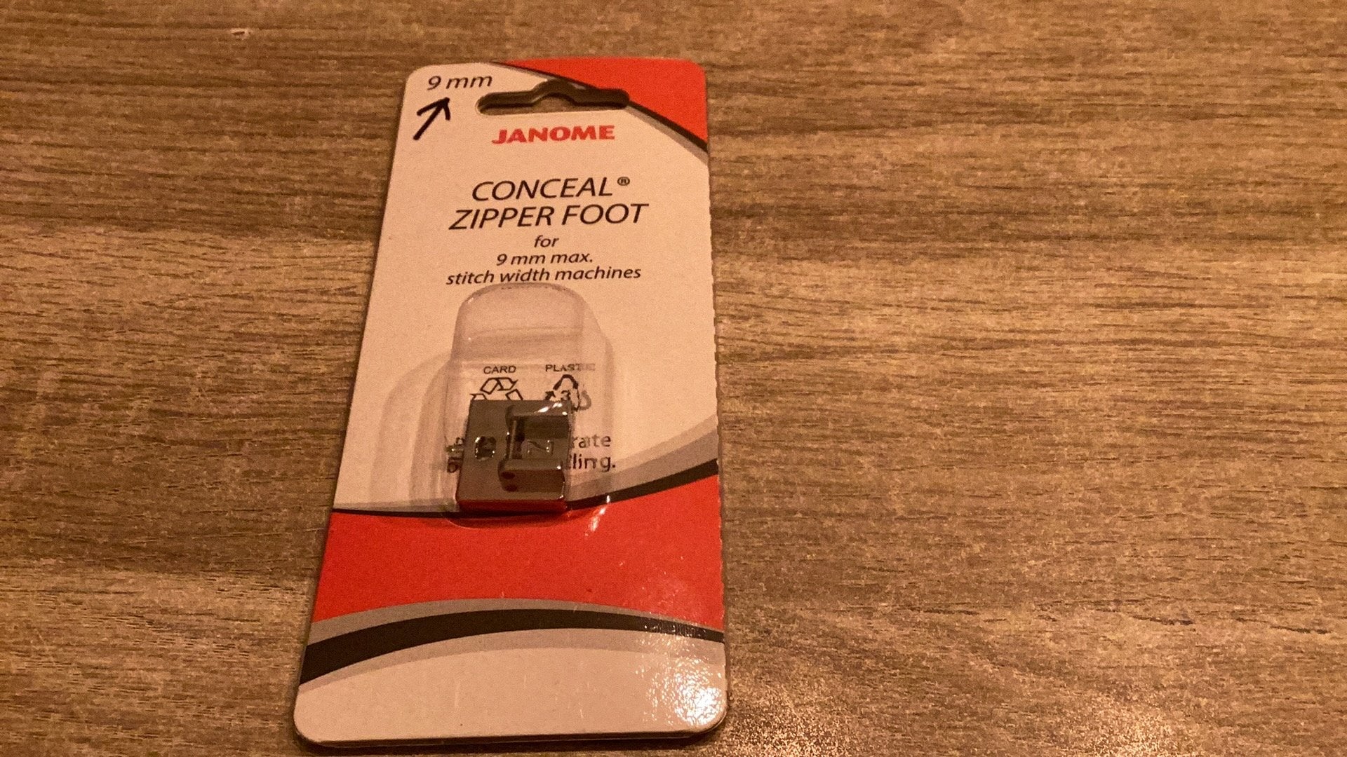 Te koop blinde ritsvoet Janome, Ophalen of Verzenden, Nieuw, Toebehoren, Janome