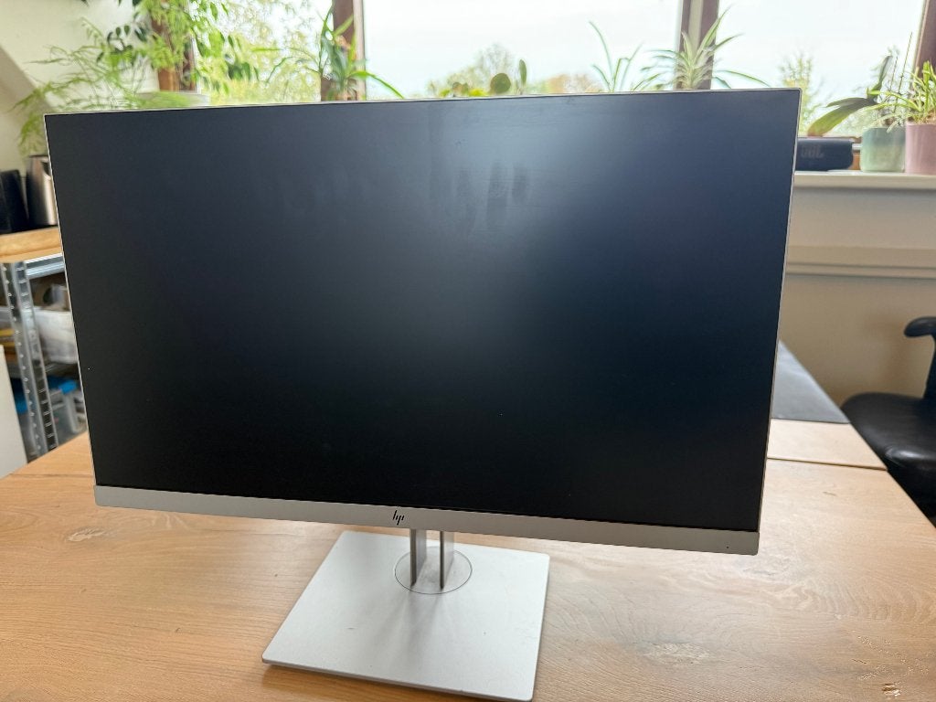 HP EliteDisplay E243 24 inch Full HD IPS monitor, Ophalen, Hp, Gebruikt, DisplayPort