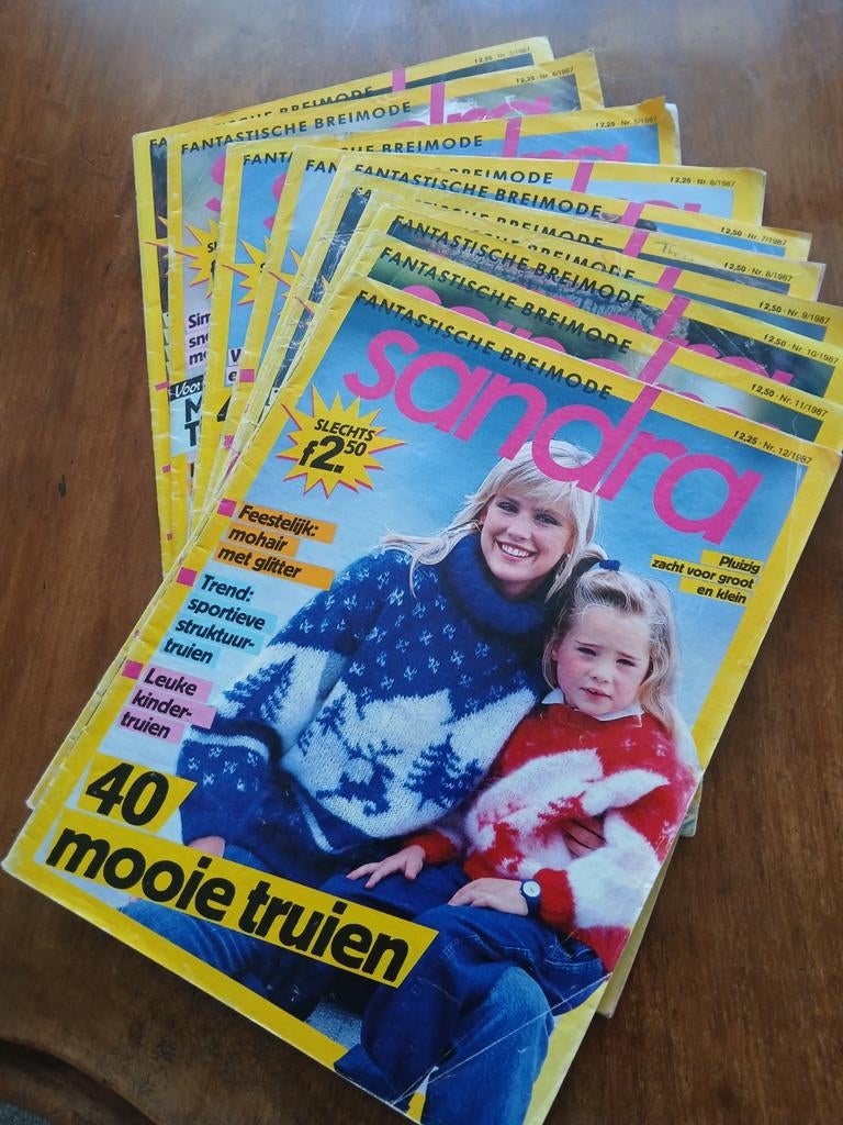WD015 Sandra Breimode Tijdschriften .1987 - Fantastische Br, Verzamelen, Ophalen of Verzenden, 1980 tot heden, Nederland, Tijdschrift