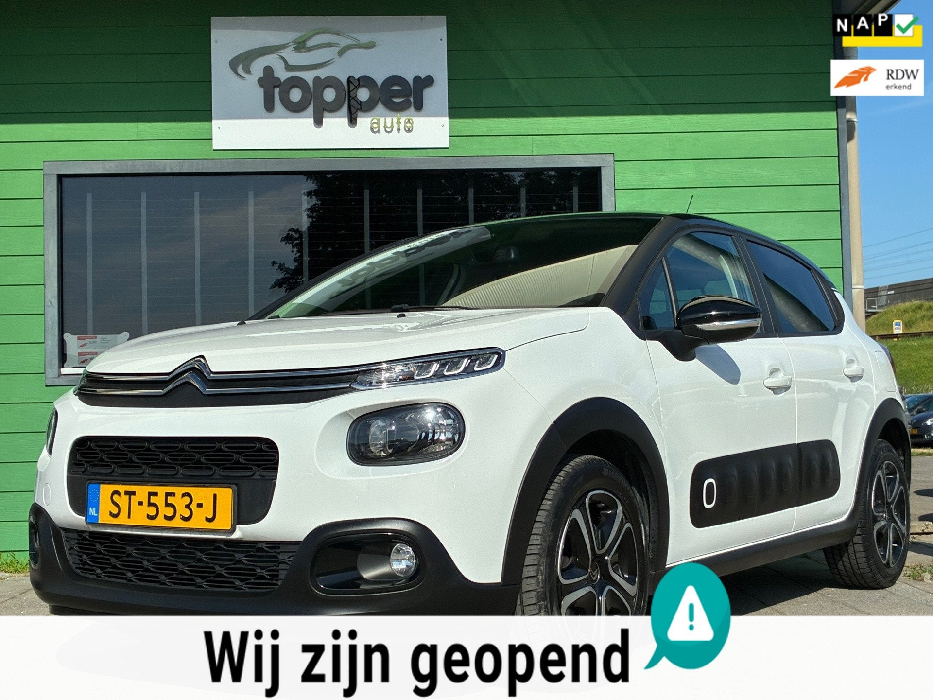 Citroen C3 1.2 PureTech Feel Edition |D-riem v.v.|CruiseCont, Auto's, Citroën, 450 kg, Euro 6, 1199 cc, Parkeersensor