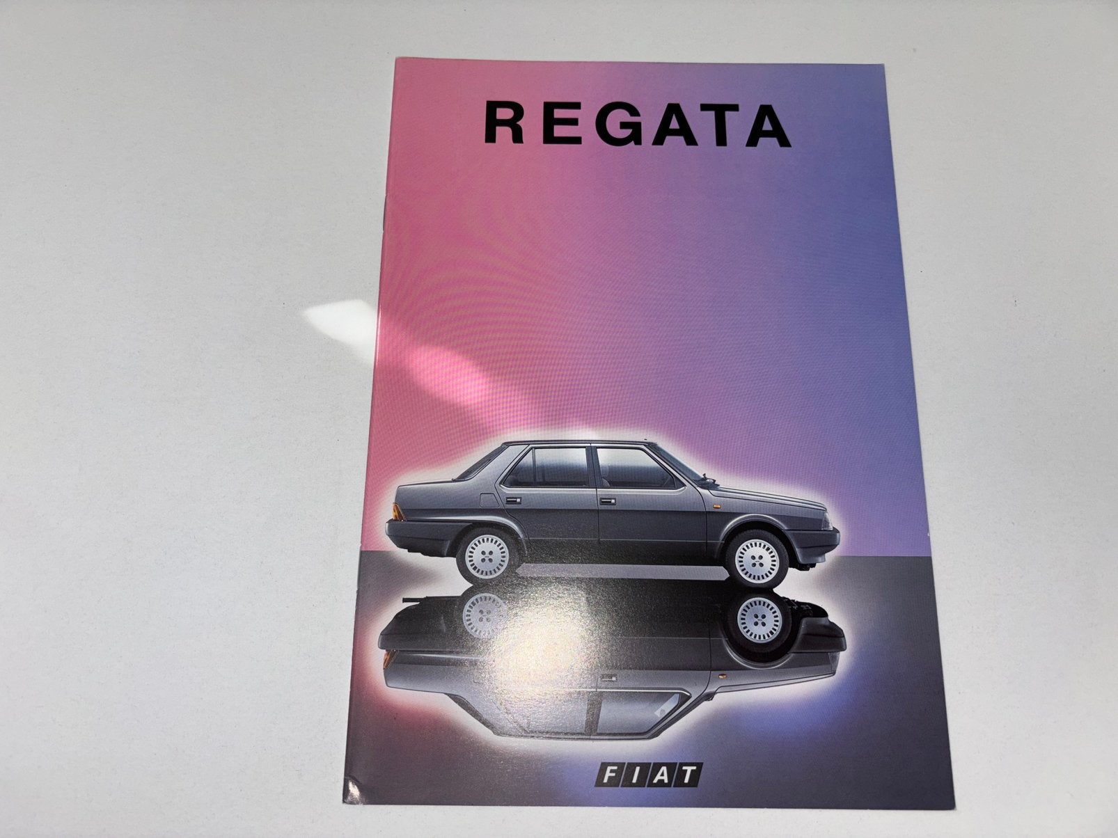 Folder Fiat Regata 1986, Ophalen of Verzenden