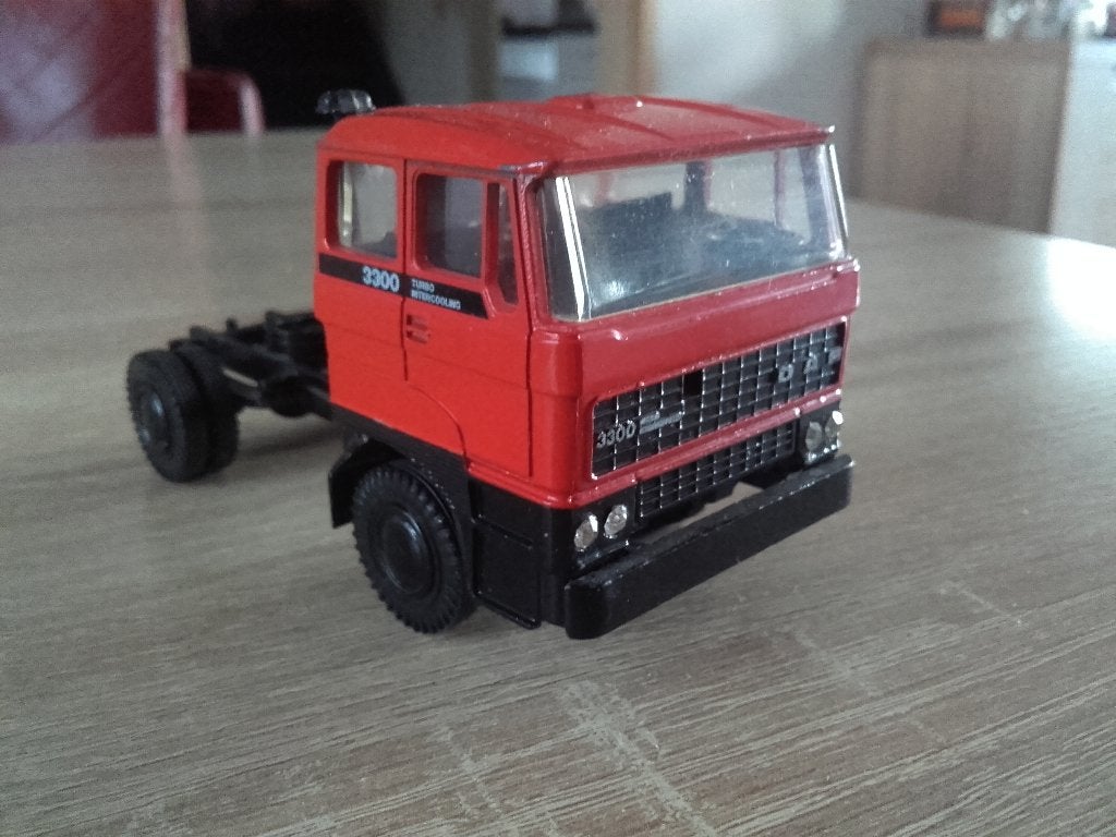 DAF 3300 trekker Lion toys, Ophalen of Verzenden, Zo goed als nieuw, Bus of Vrachtwagen, Lion Toys