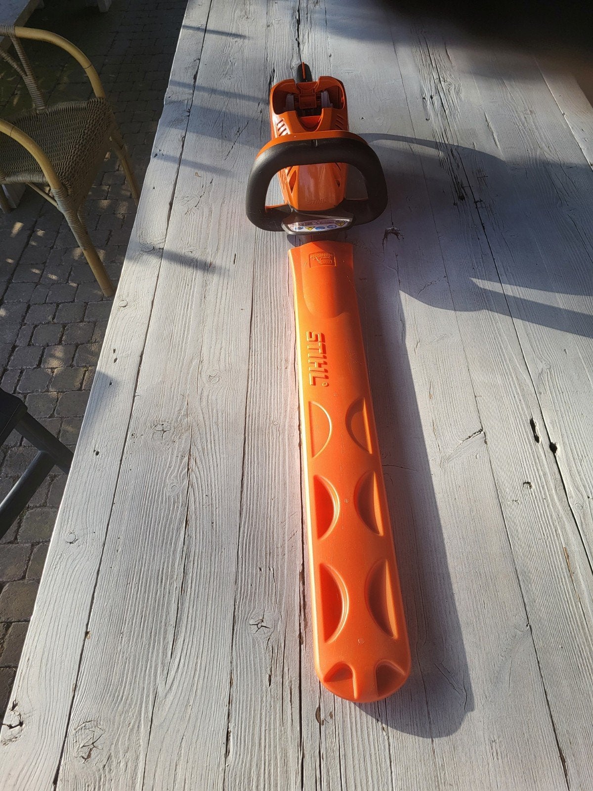 Stihl HSA 86 Accu Heggenschaar - Zo goed als nieuw, Tuin en Terras, Heggenscharen, Ophalen of Verzenden, Zo goed als nieuw, Accu