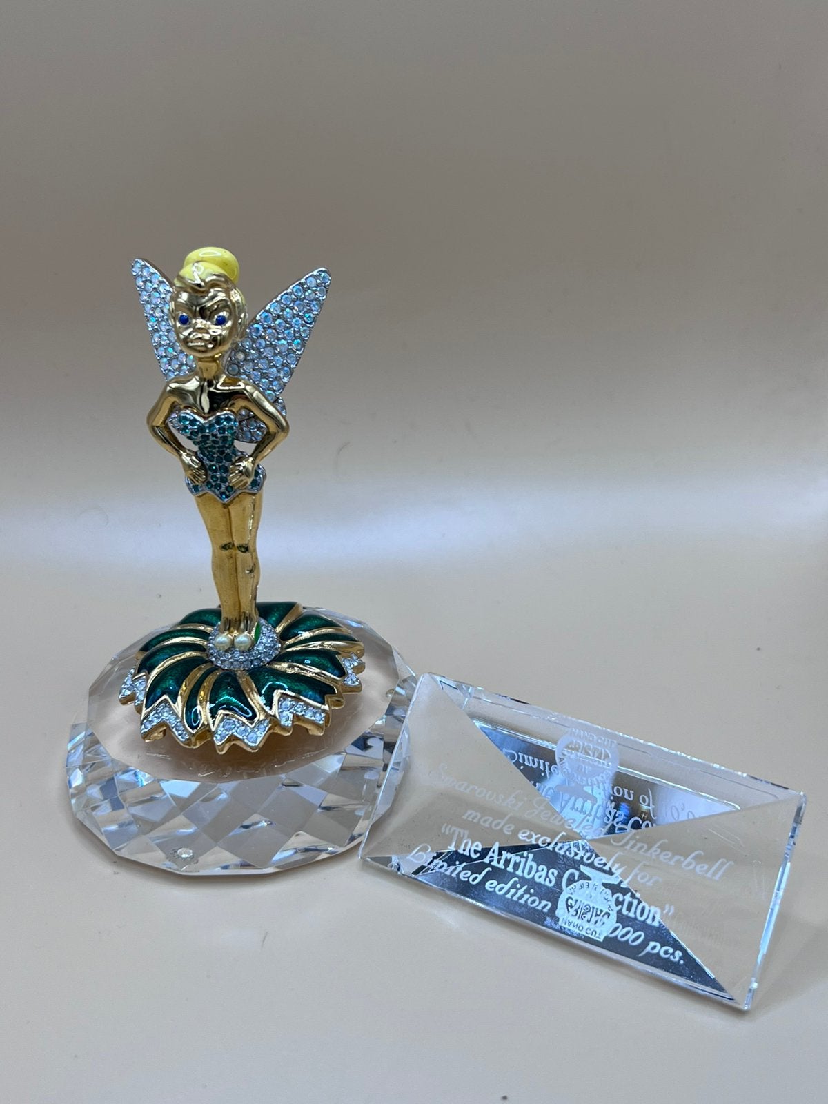 Tinkerbell arribas, Ophalen of Verzenden, Zo goed als nieuw, Figuurtje