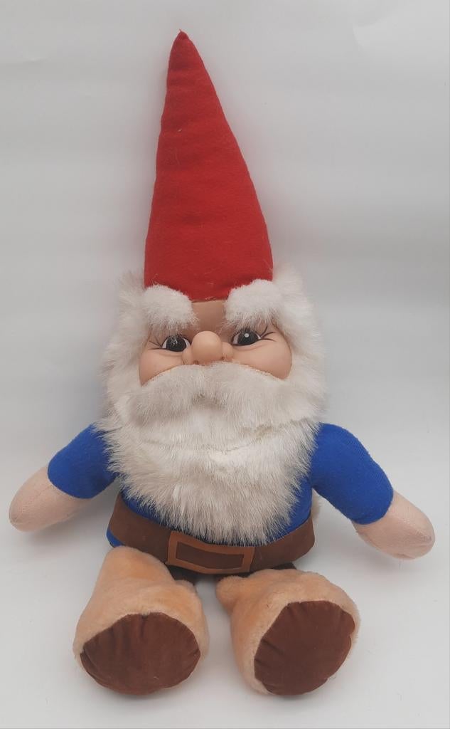 David de Kabouter knuffel ca. 45cm hoog uit 1988!, Overige karakters, Ophalen of Verzenden, Gebruikt, Overige typen