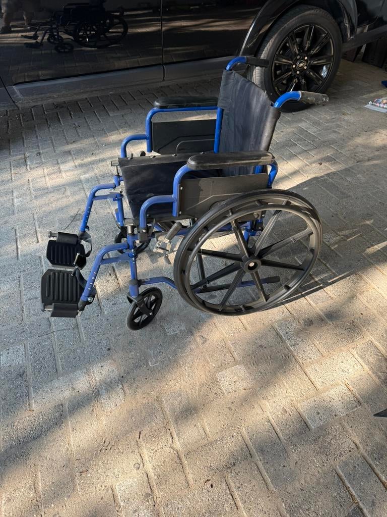 Opvouwbare rolstoel, Diversen, Rolstoelen, Ophalen, Zo goed als nieuw, Duwrolstoel