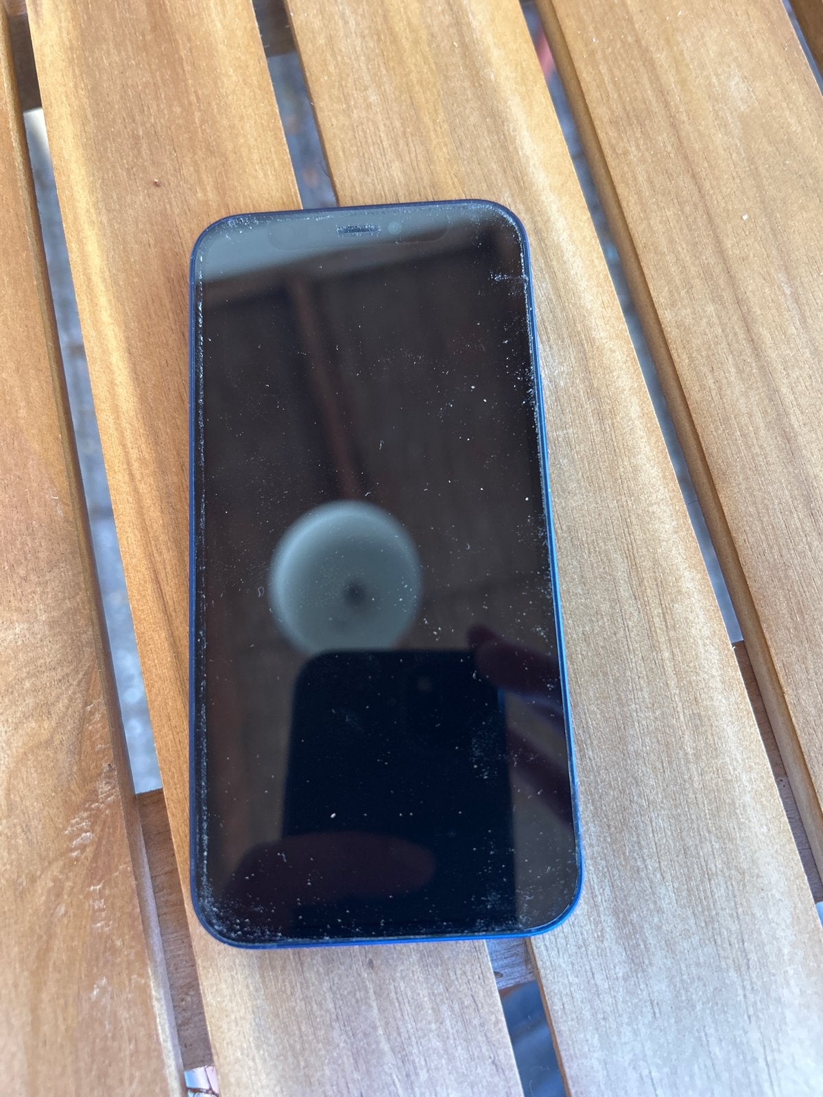 iPhone 12 Mini Blauw - Batterij vervangen, Gebruikt, Ophalen of Verzenden, 64 GB, Blauw