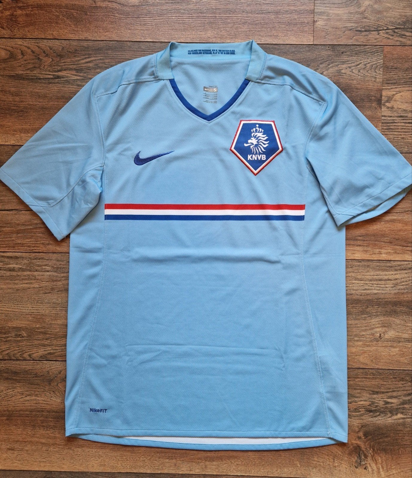 Nederlands elftal uitshirt 2008, Kleding | Heren, Sportkleding, Nieuw, Voetbal, Maat 46 (S) of kleiner, Blauw, Ophalen of Verzenden