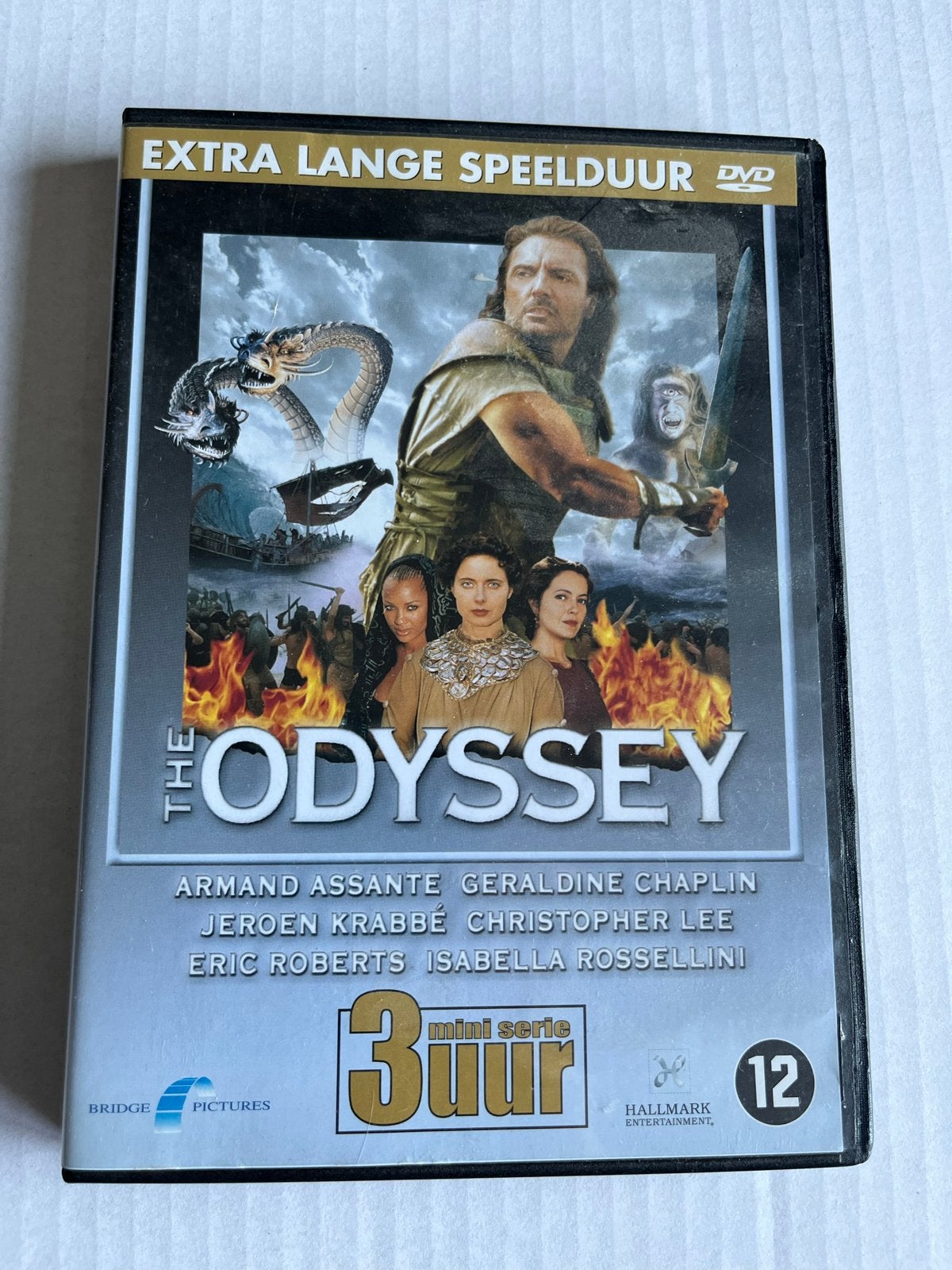 The Odyssey DVD - Epische miniserie van Homerus, Nederlands, Ophalen of Verzenden, Vanaf 12 jaar, Gebruikt