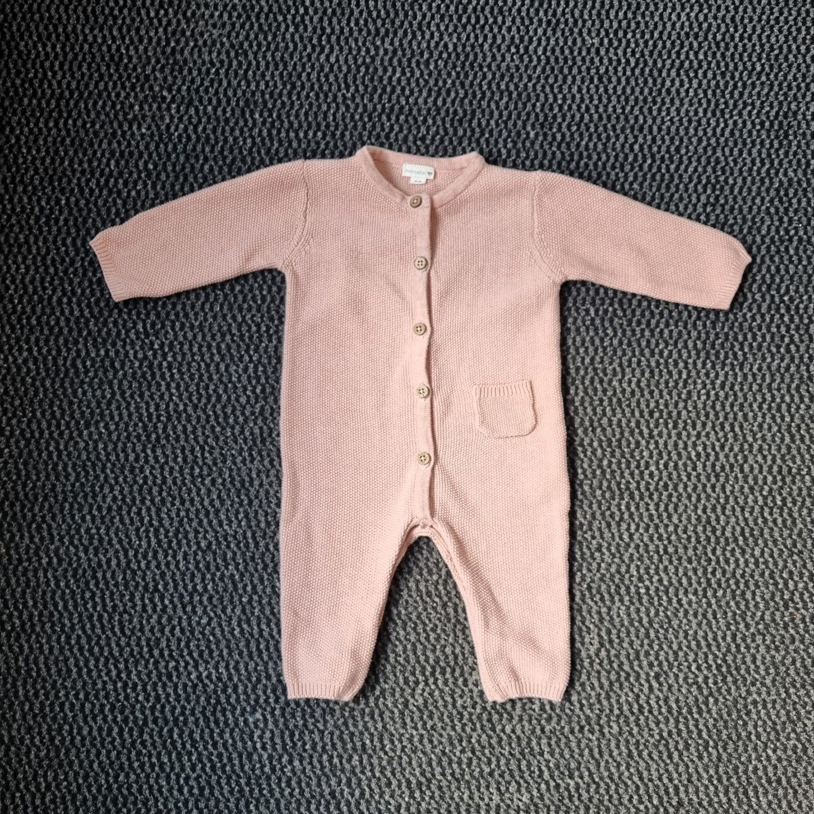 Prenatal roze boxpakje biologisch katoen maat 56, Ophalen of Verzenden, Zo goed als nieuw, Meisje, Pakje
