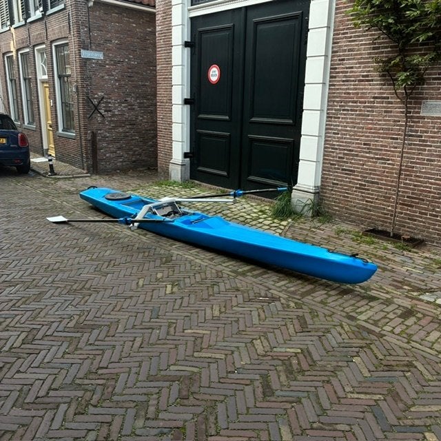 Volans 4All roeiboot, Ophalen, Kunststof, Met roeispanen of peddels, Volans