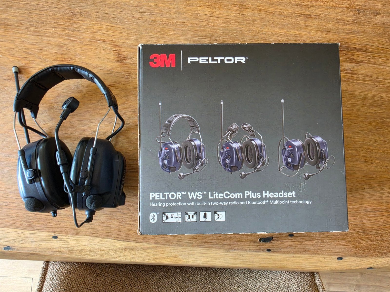 3M Peltor WS LiteCom Plus PMR Hoofdband Oorkap, Ophalen of Verzenden, Zo goed als nieuw, Portofoon of Walkie-talkie, Handsfree-functie