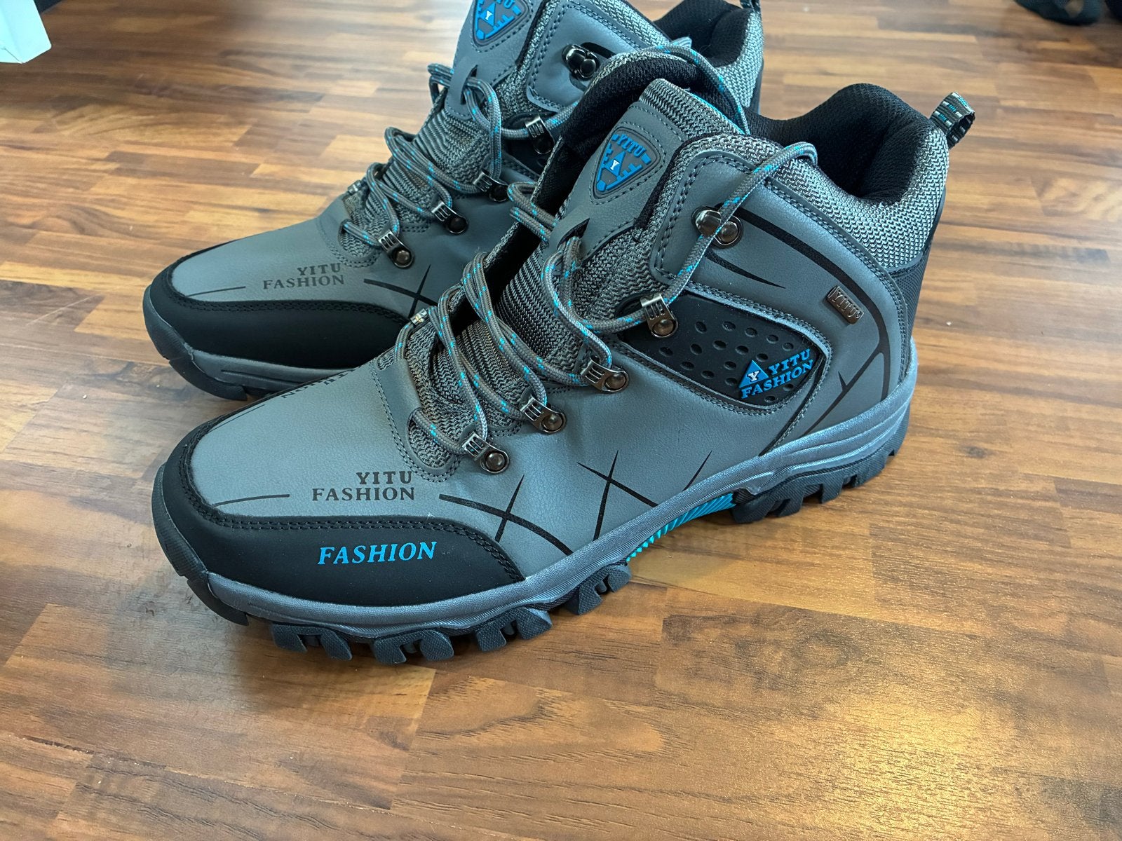 Nieuwe Heren Wandelschoenen / Outdoorschoenen - Maat 47, Ophalen, Nieuw, Zwart, Wandelschoenen of Bergschoenen