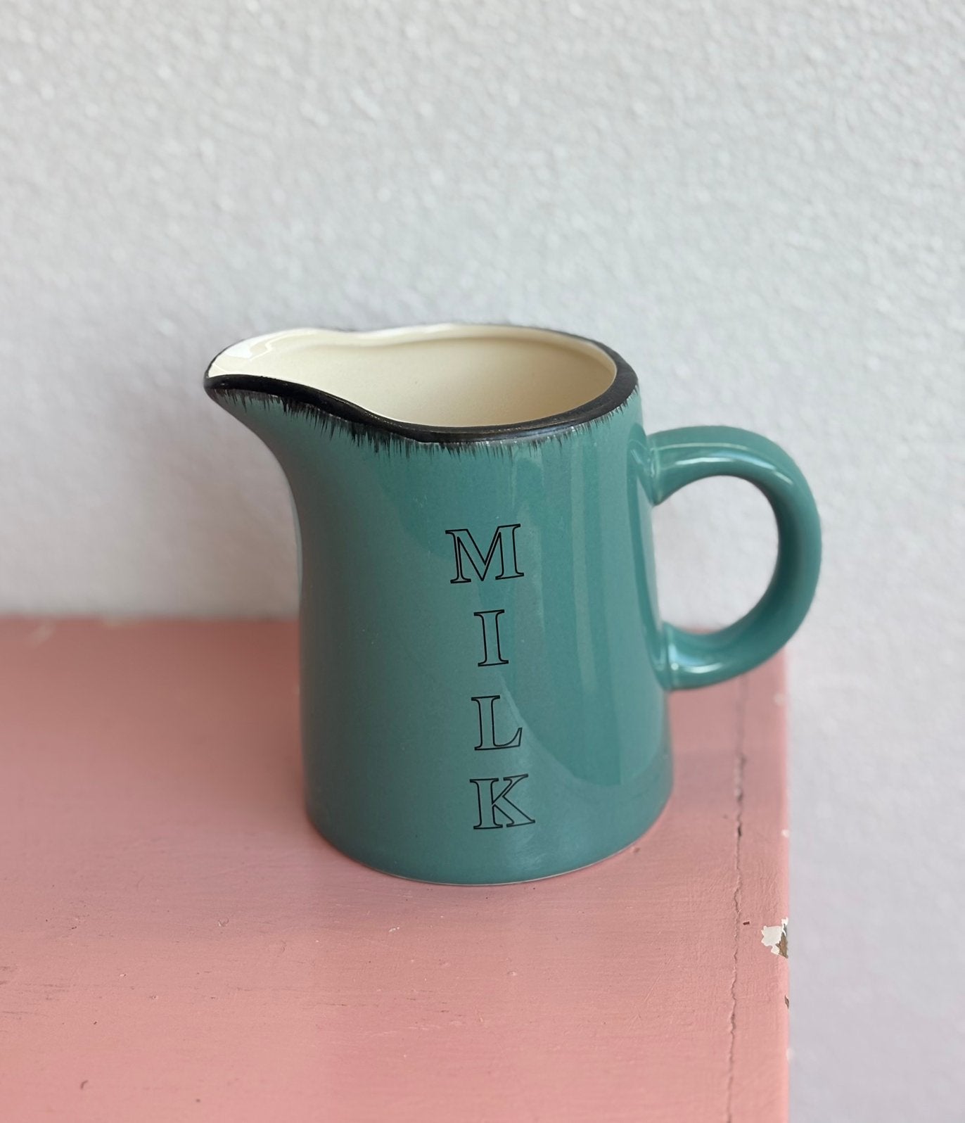 Vintage melkkan, Ophalen, Zo goed als nieuw