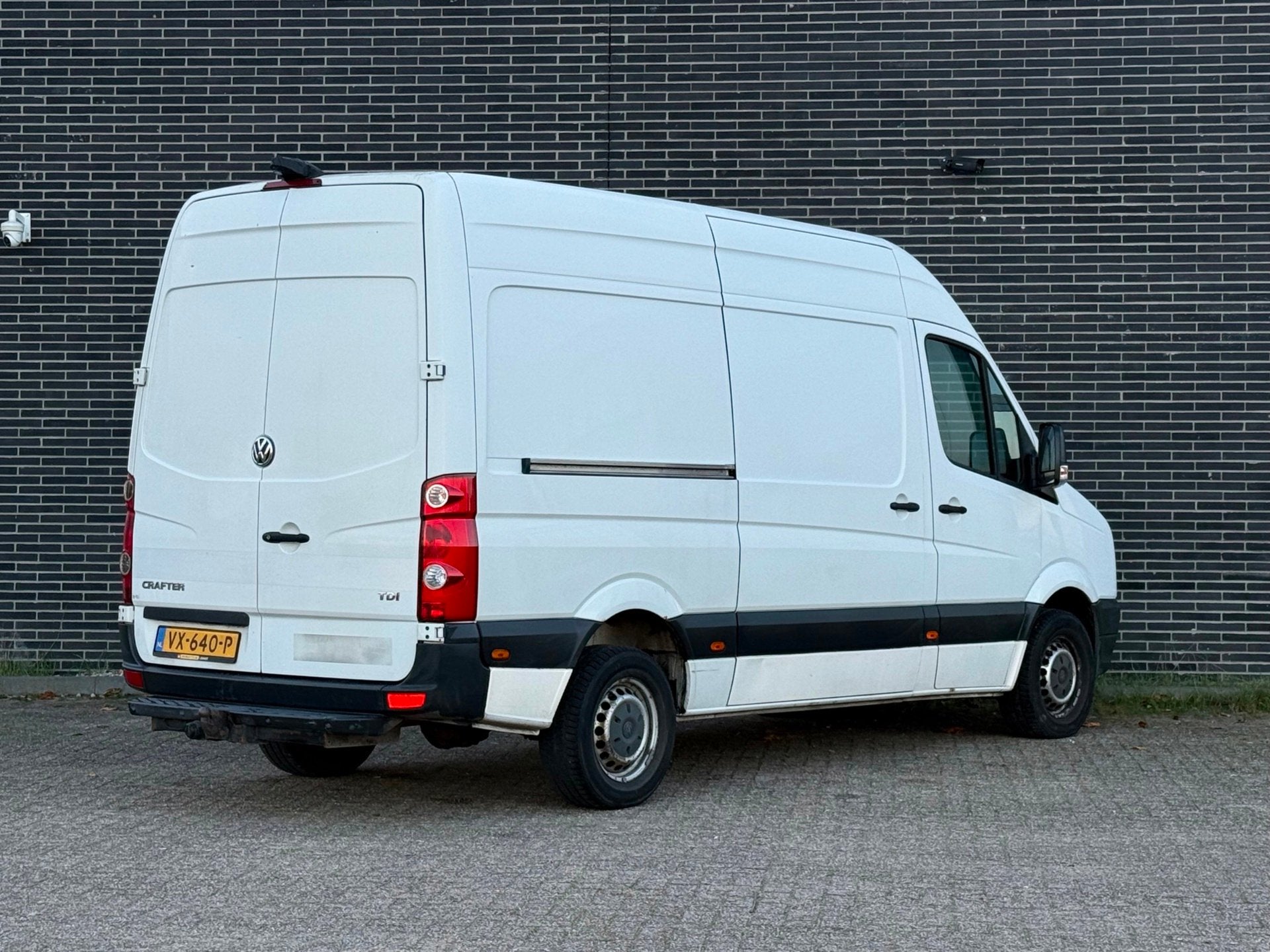 Volkswagen Crafter 35 2.0 TDI Euro 6, Nieuwe APK, Airco, Cru, Auto's, Verwarmde buitenspiegels, Achterwielaandrijving, Gebruikt
