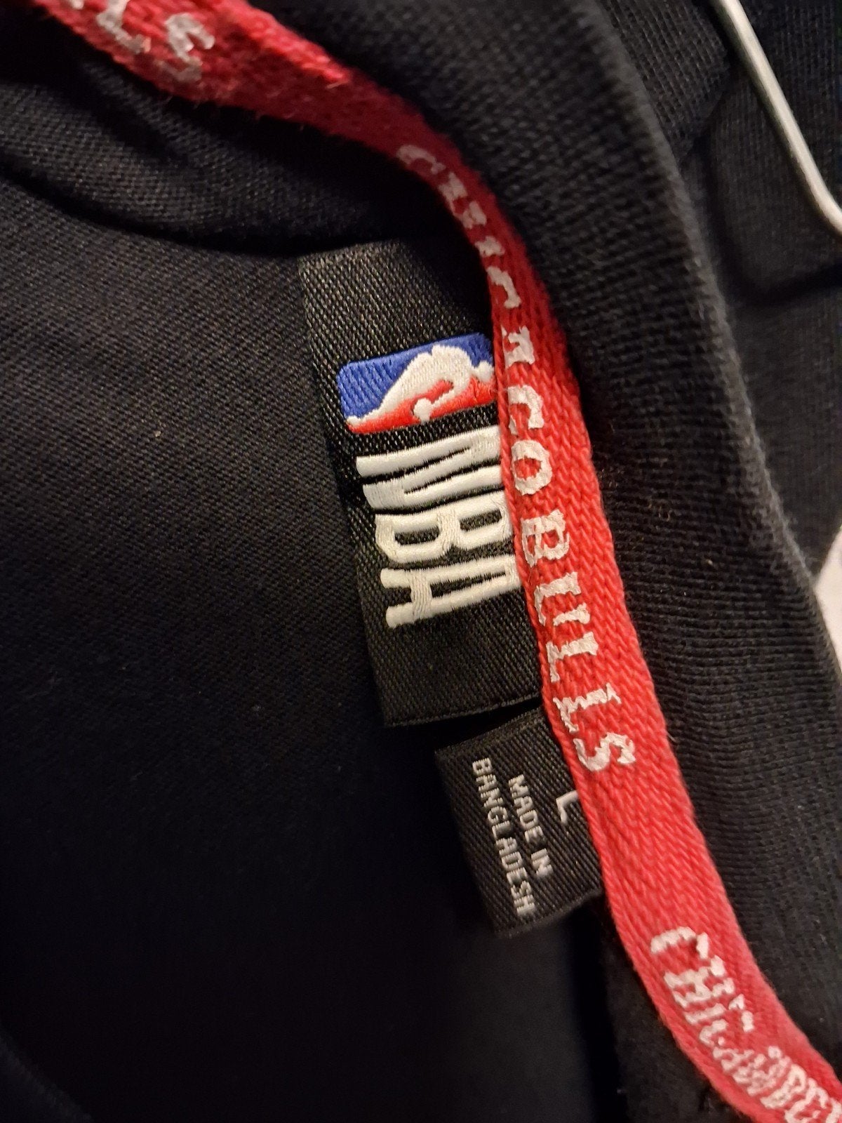 Chicago Bulls NBA Longsleeve Maat L, Maat 52/54 (L), Verzenden, Zwart, Onbekend