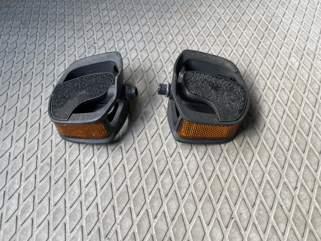 Fietspedalen antislip, Fietsen en Brommers, Fietsonderdelen, Gebruikt, Oldtimerfiets, Ergon, Ophalen