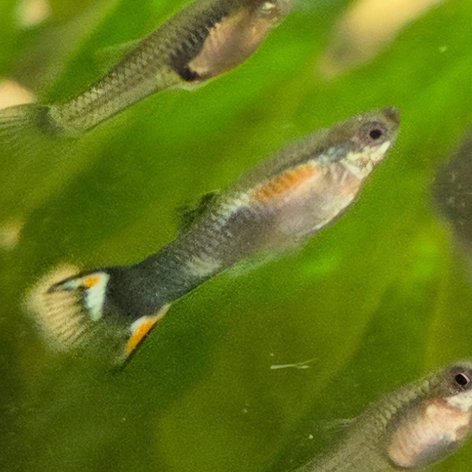 Jonge mannen Guppies, Dieren en Toebehoren, Vis, Zoetwatervis