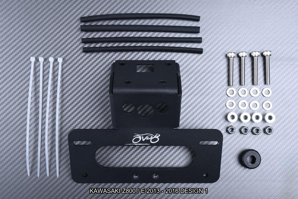 Korte Kentekenplaathouder KAWASAKI Z800 / Z800E 2013 - 2016, Verzenden, Nieuw