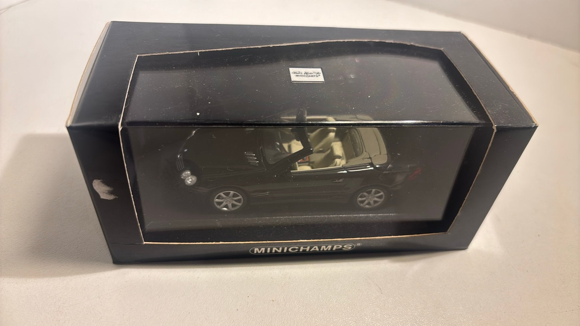Mercedes benz sl minichamps 1.43, Auto, Ophalen of Verzenden, MiniChamps, A