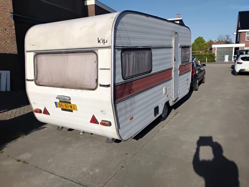 Caravan kip, Caravans en Kamperen, Campers, Particulier, 5 tot 6 meter, Tot en met 4