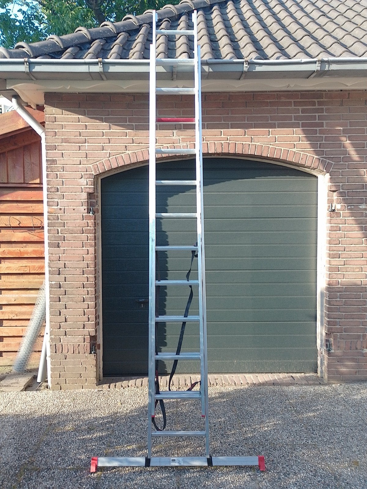 Altrex Reformladder 2x12 sporten met stabiliteitsbalk, Ophalen