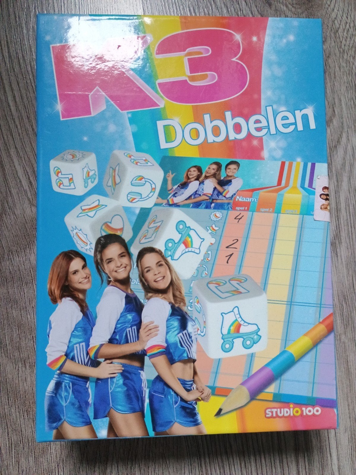 k3 dobbel spel, Ophalen of Verzenden, Gebruikt