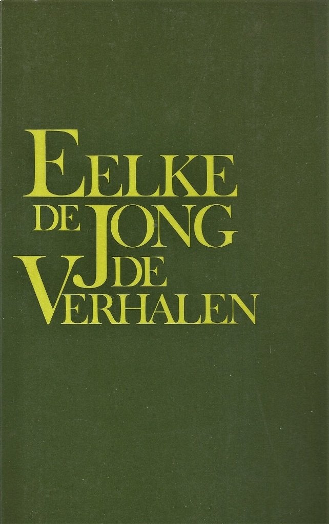 Eelke de Jong - De Verhalen - ZGAN, Ophalen of Verzenden, Gelezen