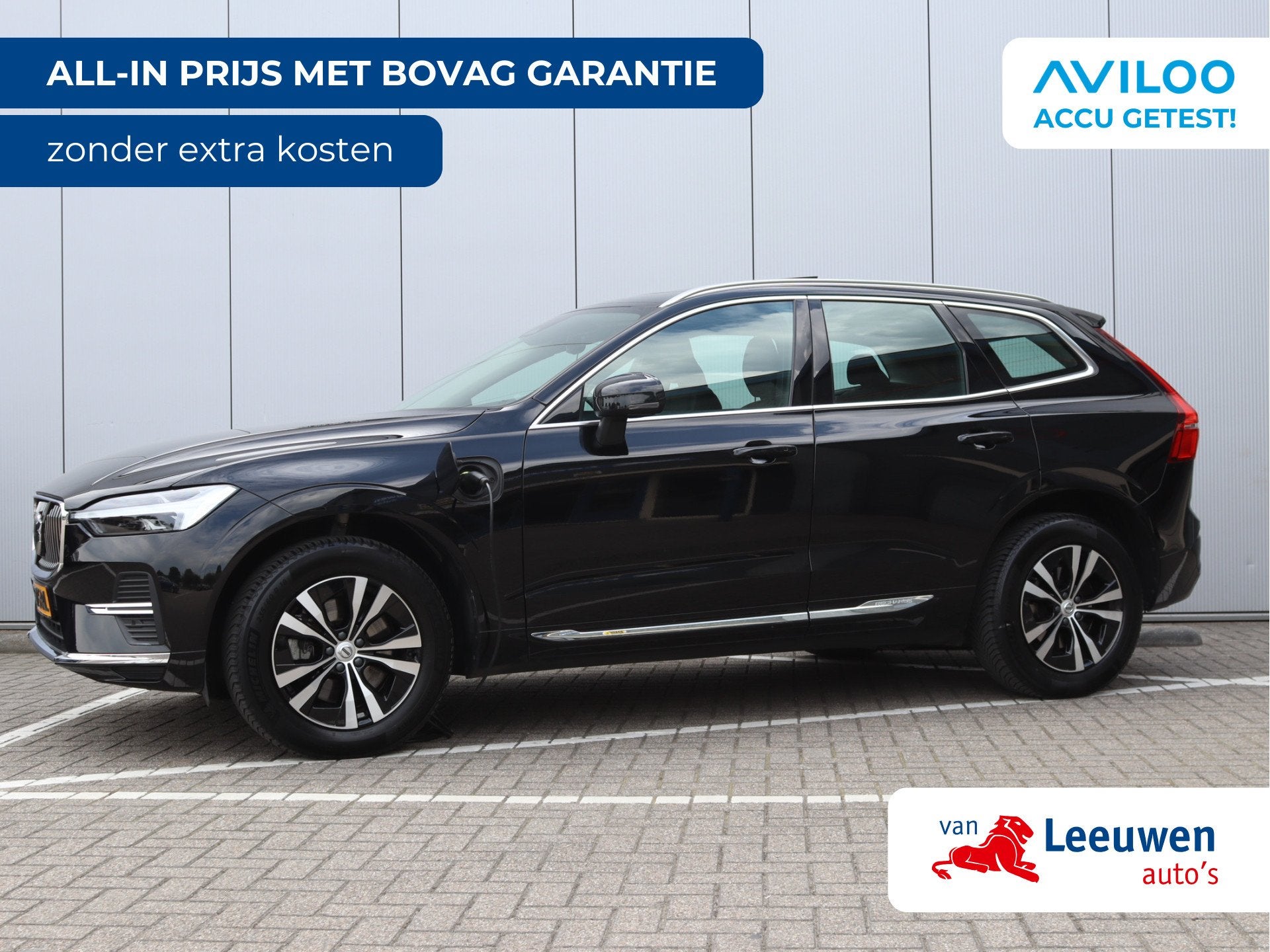 Volvo XC60 2.0 T6 Plug-in hybrid AWD Bright | Org NL | Trekh, 12 maanden, Gebruikt, 4 cilinders, 138 €/maand