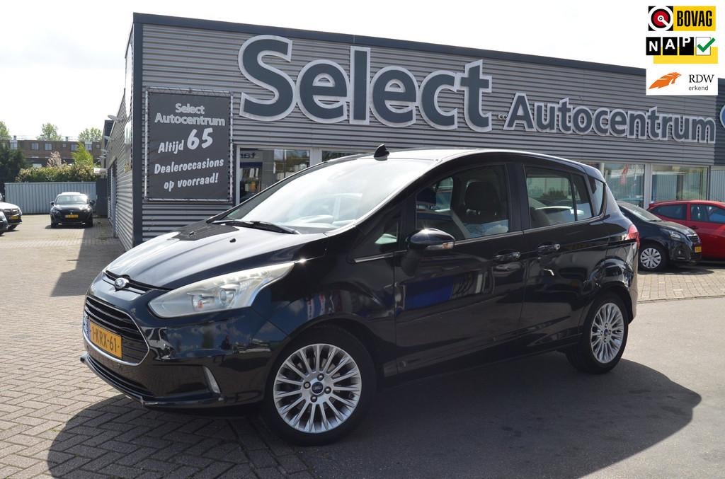 Ford B-Max 1.0 EcoBoost Titanium| NAVI lLMW|VOORRUITVERW|NW, Auto's, Ford, Bedrijf, Te koop, B-Max, ABS, Achteruitrijcamera, Airbags