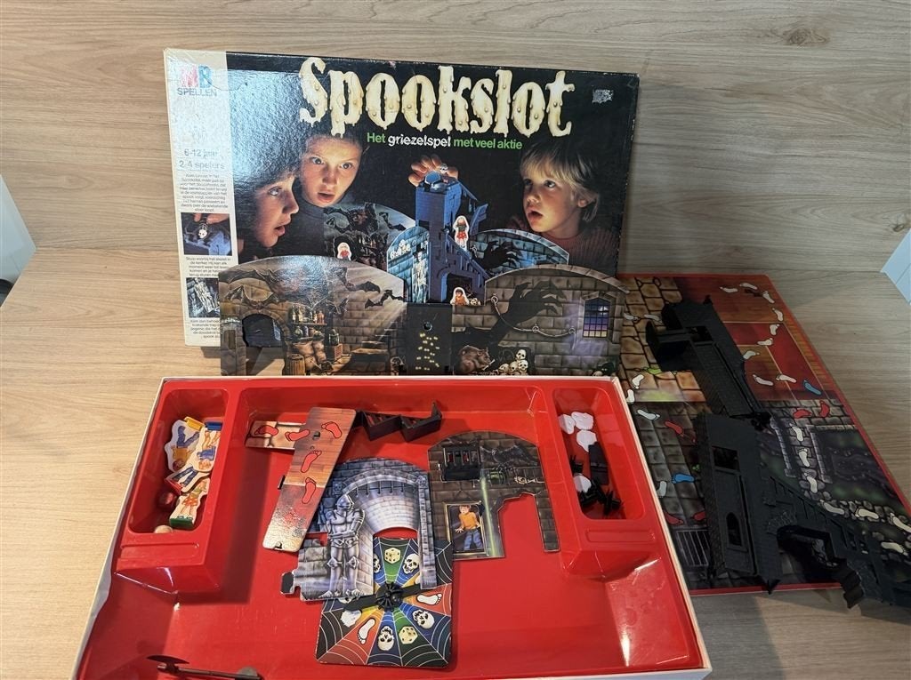 spookslot het griezelspel met veel aktie orgineel - s6590, Verzenden, Zo goed als nieuw