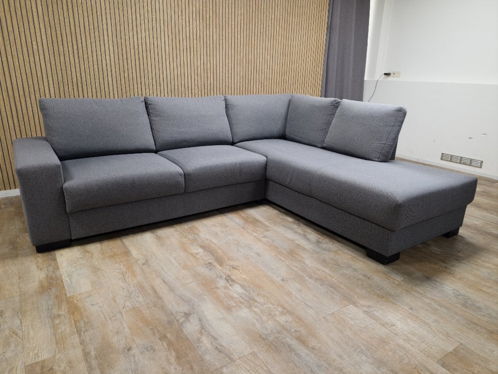 Zeer Mooi Grijs Hoekbank, Huis en Inrichting, Banken | Bankstellen, Info@banxtel.nl, Gebruikt, Hoekbank, Hoekbank