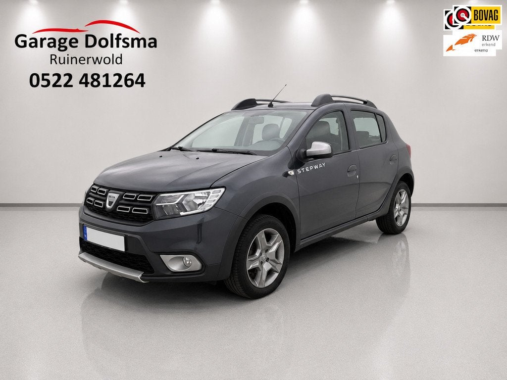 Dacia Sandero 0.9 TCe Stepway Laureate-AUTOMAAT-TREKHAAK-, Auto's, Dacia, Bedrijf, Te koop, Sandero Stepway, ABS, Achteruitrijcamera