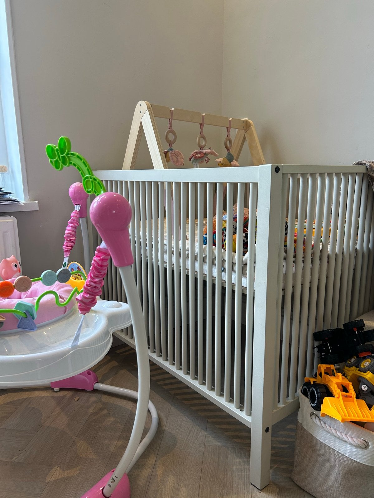 Beige Babybox in Oatmeal Kleur - Zo Goed als Nieuw, Kinderen en Baby's, Ophalen, Zo goed als nieuw, Rechthoekig