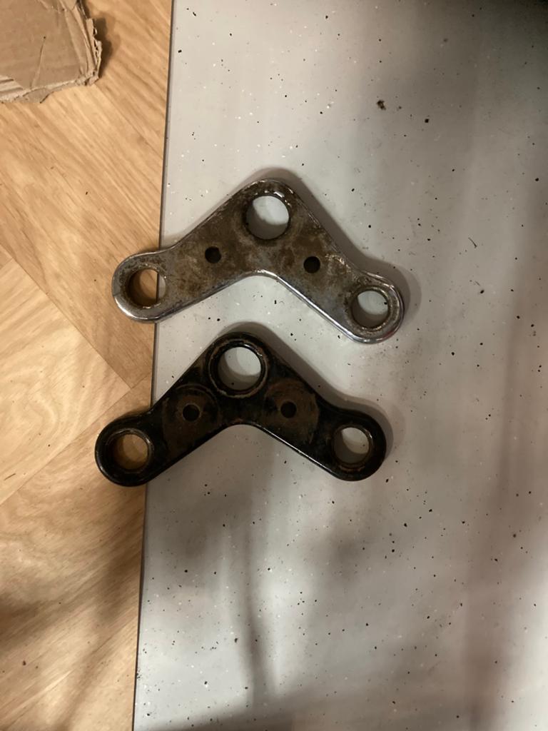2 x yamaha fs1 kroonplaat, Fietsen en Brommers, Brommeronderdelen | Oldtimers, Ophalen of Verzenden, Yamaha